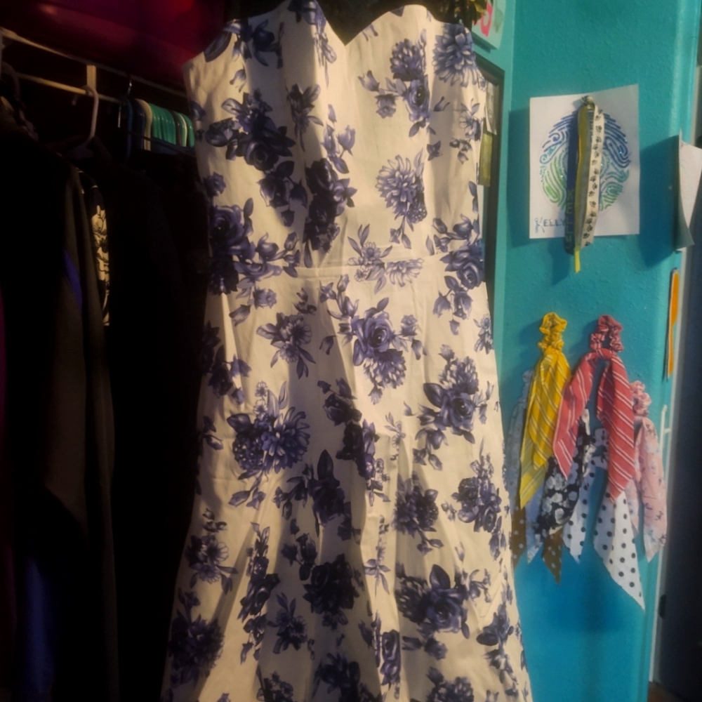 Knee length dress